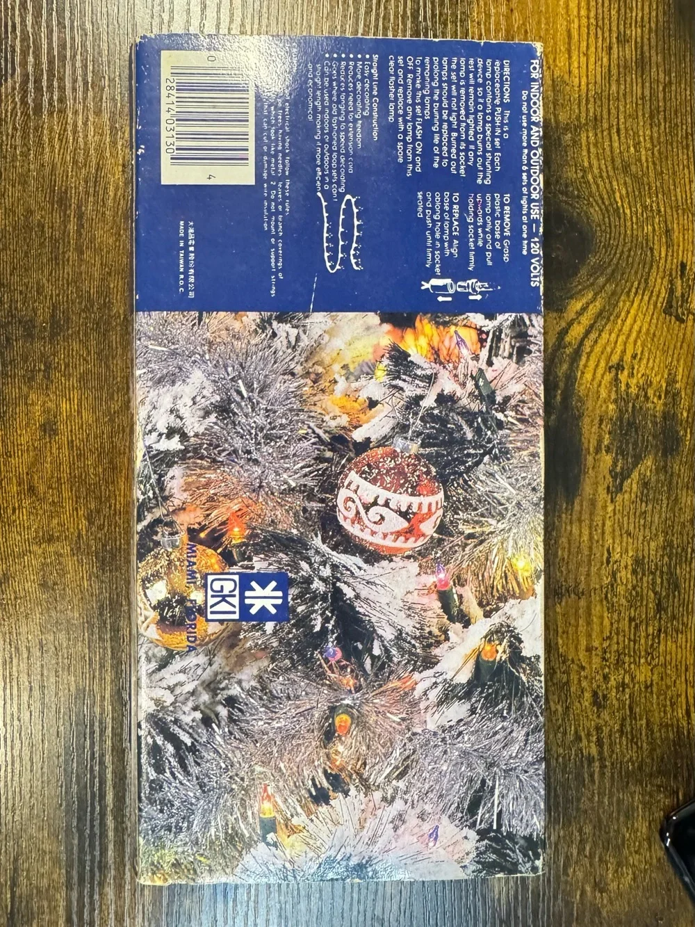 New Old Stock Vintage Christmas Lights (35-light/20’)